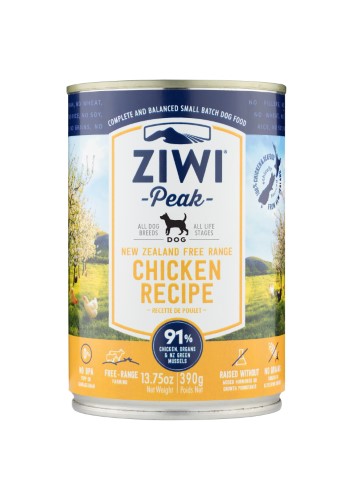 Ziwi Peak-Grain Free Free-Range Chicken Recipe Canned Dog Food