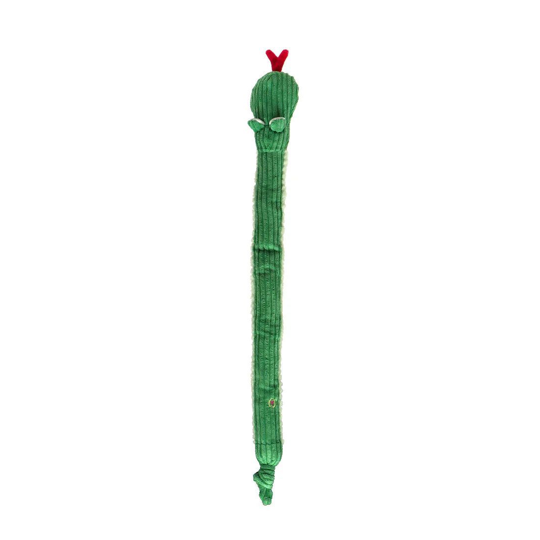 HuggleHounds-Sir Squeaks-a-Lot Snake Knottie Plush Dog Toy