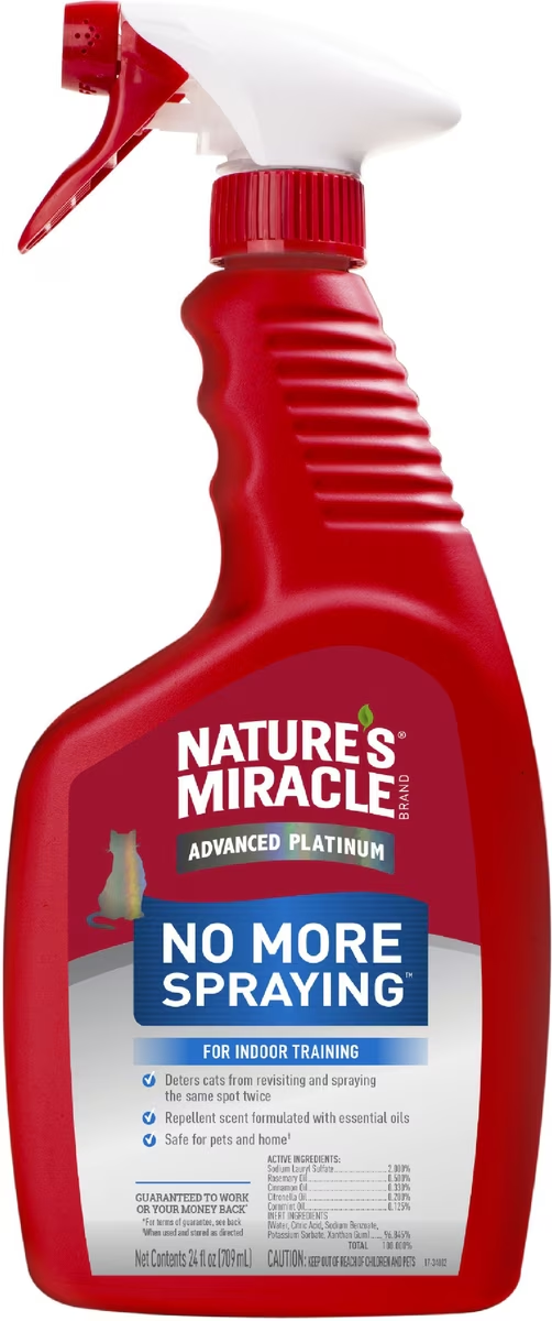 Nature's Miracle-Advanced Platinum No More Spraying for Cats
