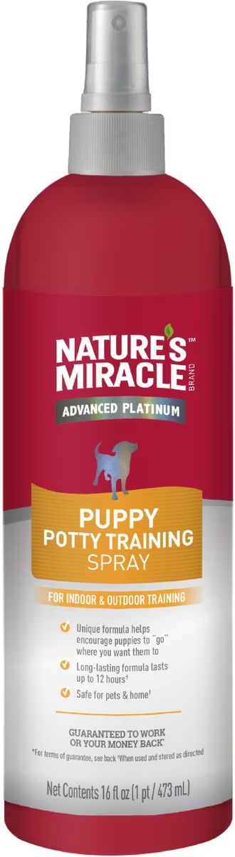 Nature's Miracle-Advanced Platinum Potty Training Spray for Puppies