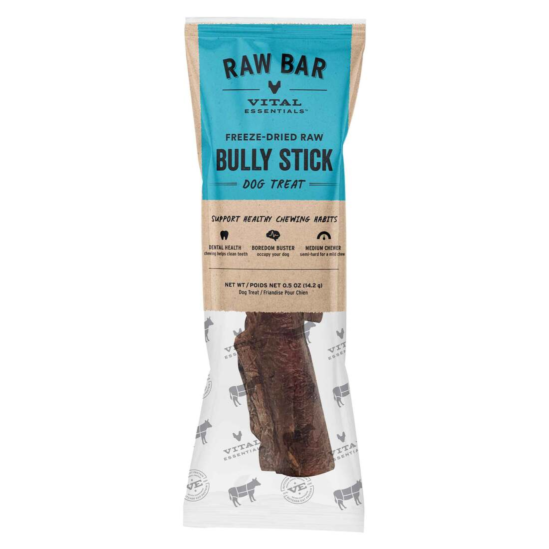 Vital Essentials-Raw Bar Freeze-Dried Bully Stick Dog Treat