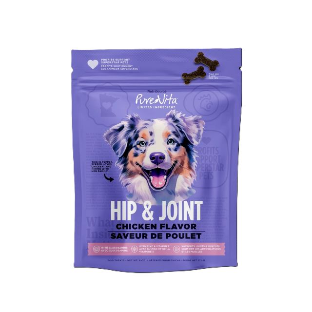 Pure Vita-Hip & Joint Chicken Flavor Dog Treats