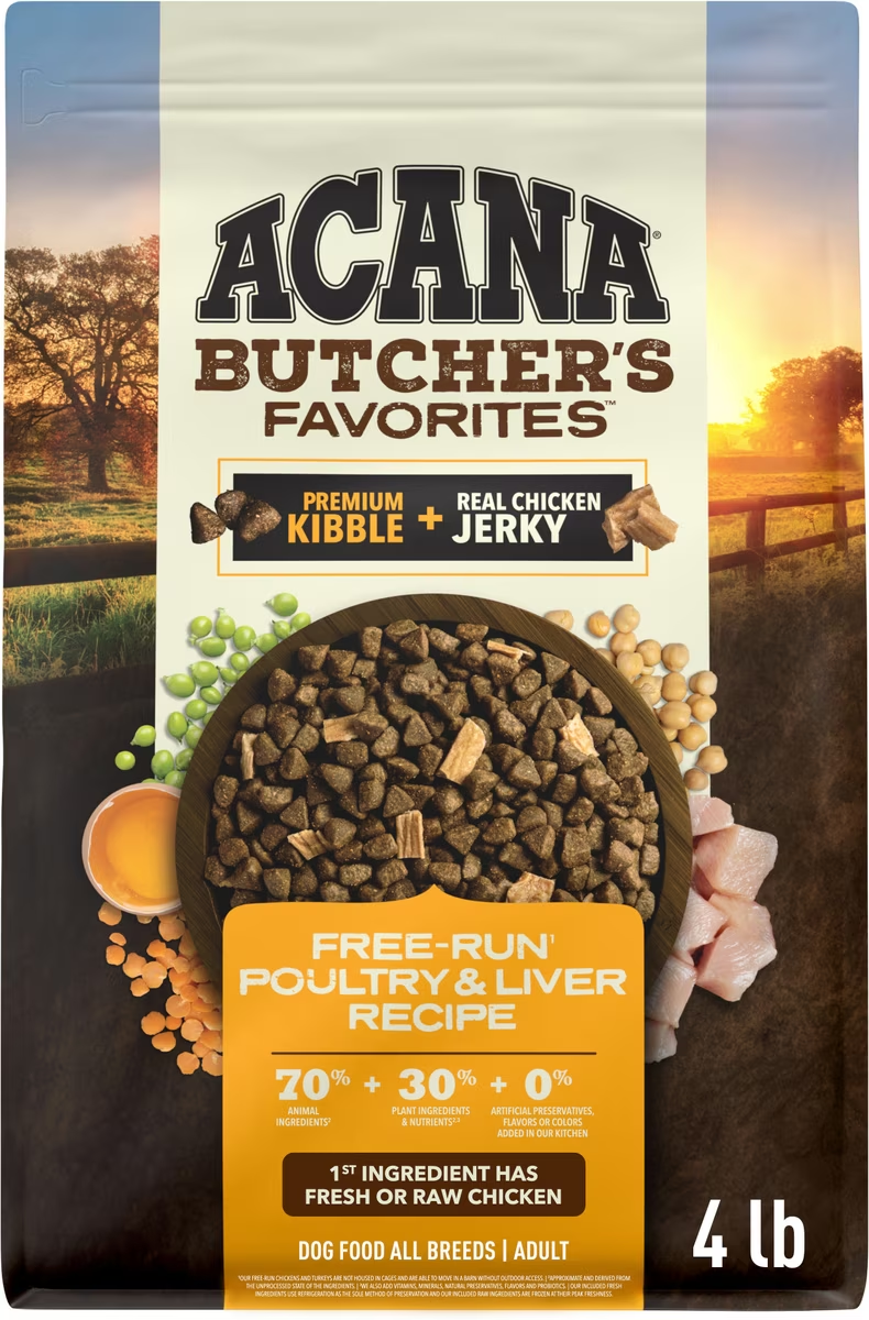 ACANA-Butcher's Favorites Free-Run Poultry & Liver Recipe for Dogs