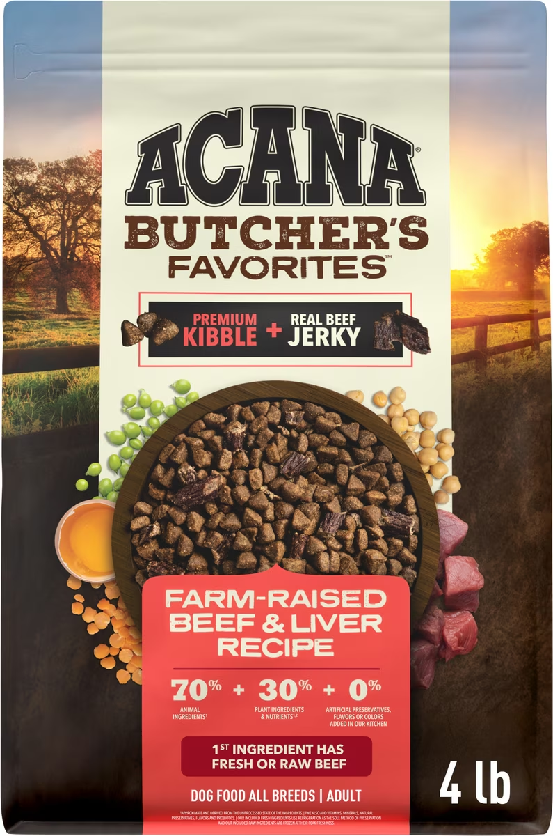 ACANA-Butcher's Favorites Farm-Raised Beef & Liver Recipe for Dogs