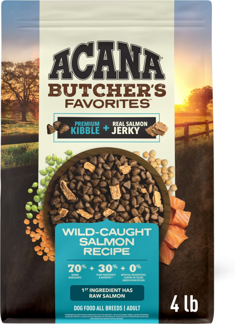 ACANA-Butcher's Favorites Wild-Caught Salmon Recipe for Dogs