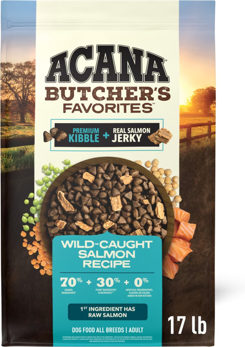 ACANA-Butcher's Favorites Wild-Caught Salmon Recipe for Dogs