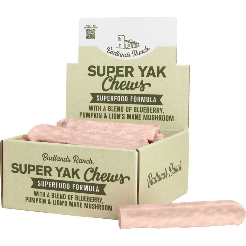 Badlands Ranch-Super Yak Chew Superfood Formula for Dogs