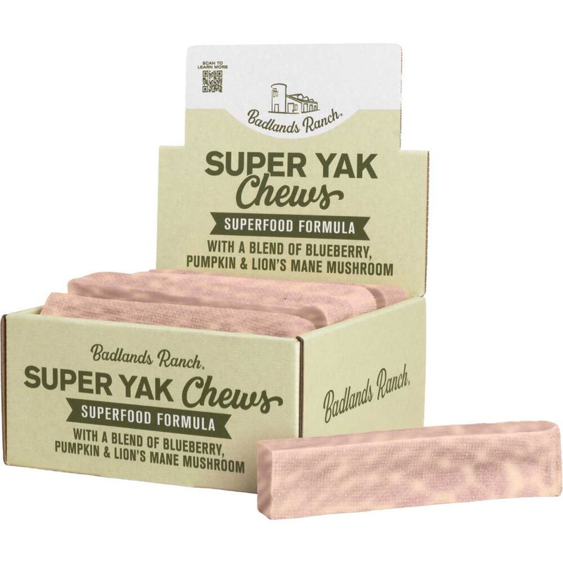 Badlands Ranch-Super Yak Chew Superfood Formula for Dogs