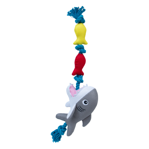 Territory-Floating Shark Tug Toy for Dogs