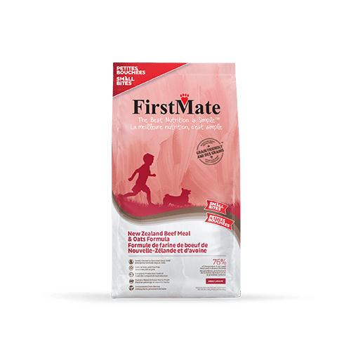 FirstMate-Grain Friendly New Zealand Beef Meal & Oats Formula Small Bites Dry Dog Food