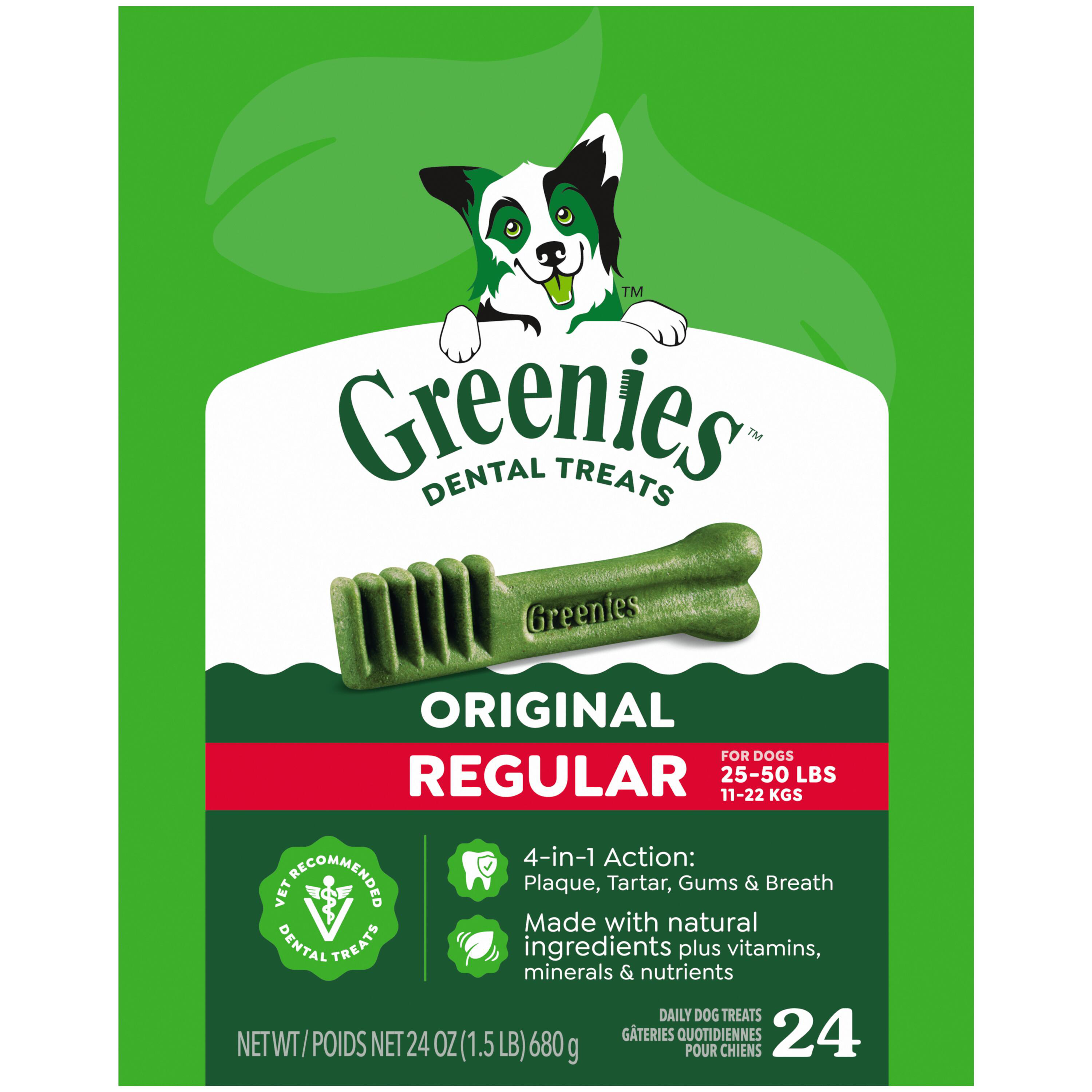 Greenies-Regular Original Dental Dog Chews