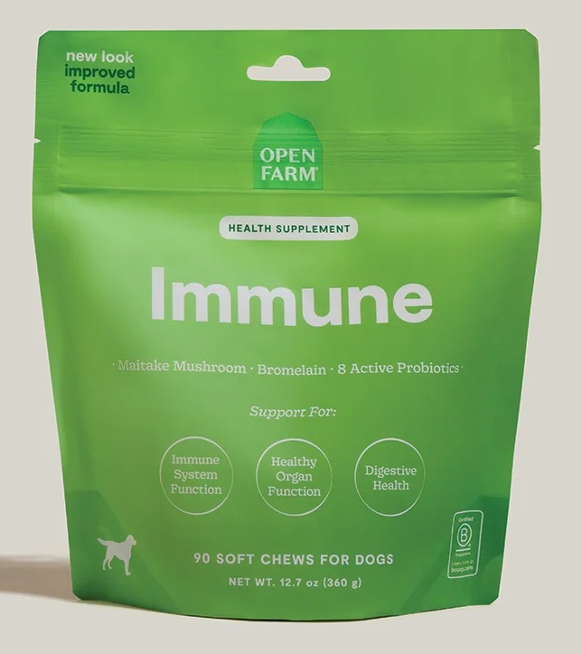 Open Farm-Immune Supplement Chews for Dogs