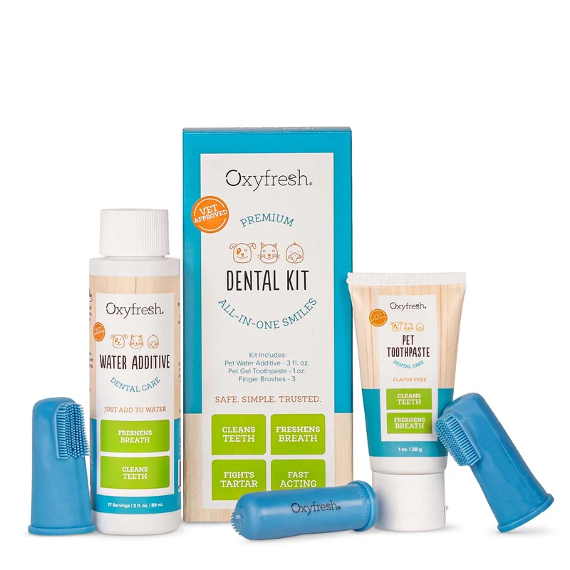 Oxyfresh-Dental Kit for Dogs & Cats