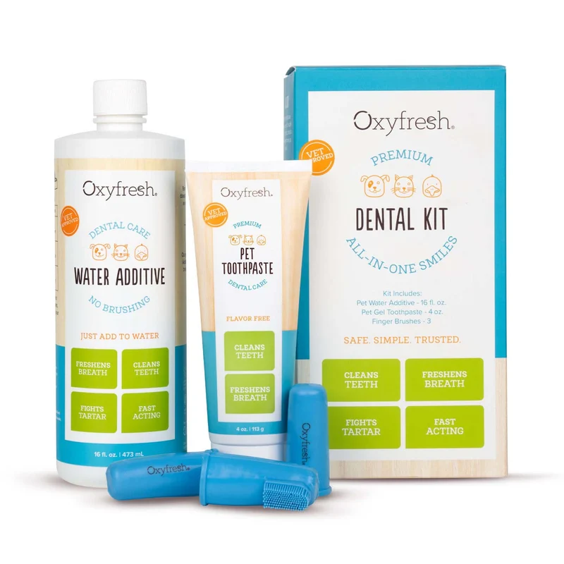Oxyfresh-Dental Kit for Dogs & Cats