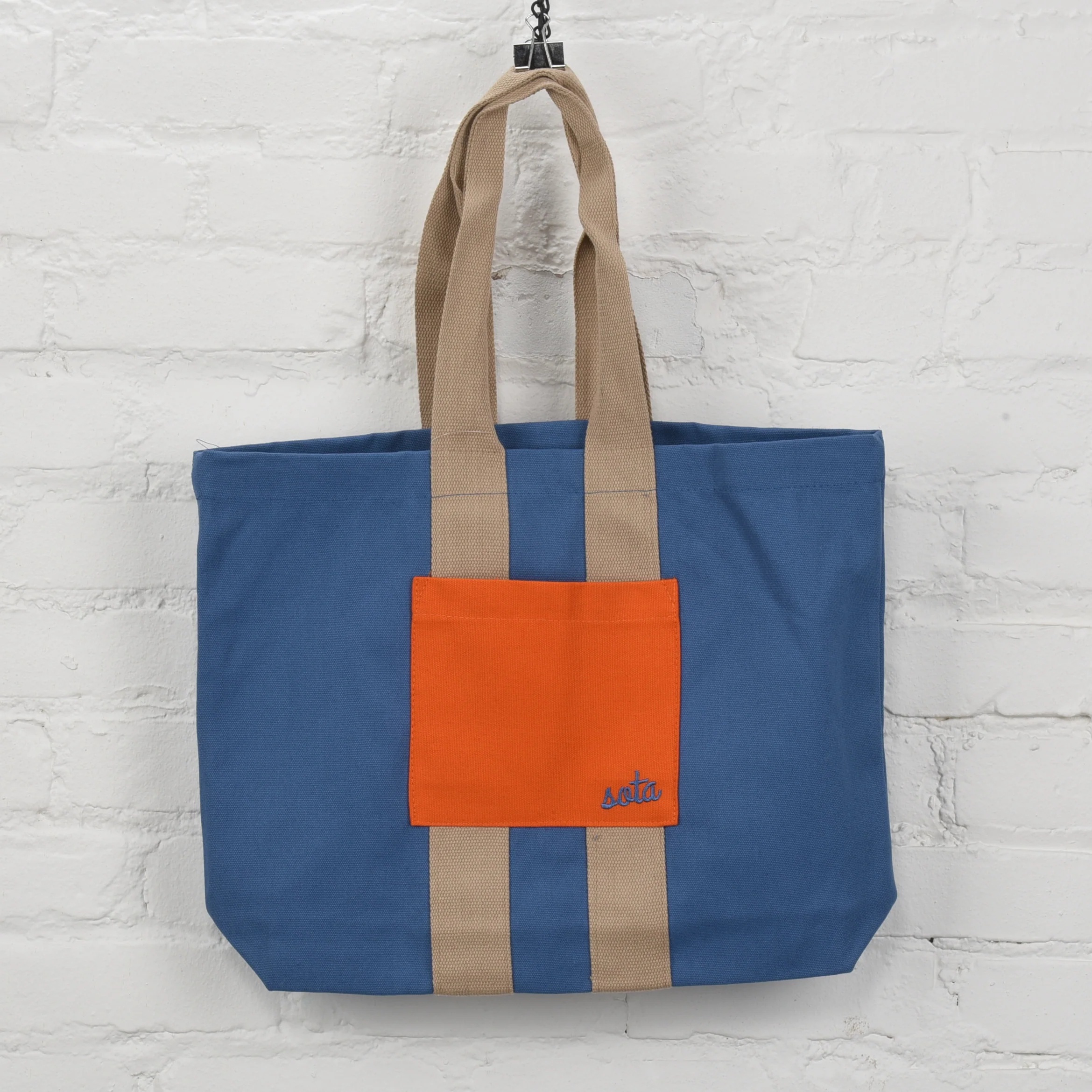 Sota Clothing-Color Block Tote Bag