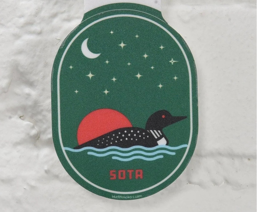 Sota Clothing-Sunset Loon Sticker