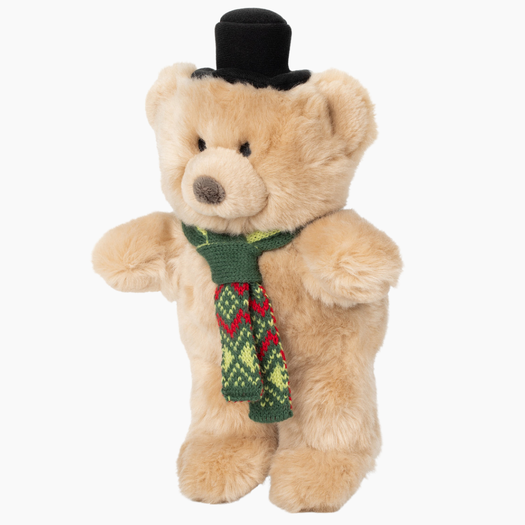 Fluff & Tuff- Mr Party Bear Holiday Toy for Dogs