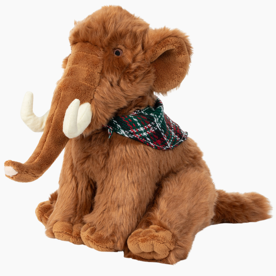 Fluff & Tuff- Wooly Mammoth Holiday Toy for Dogs