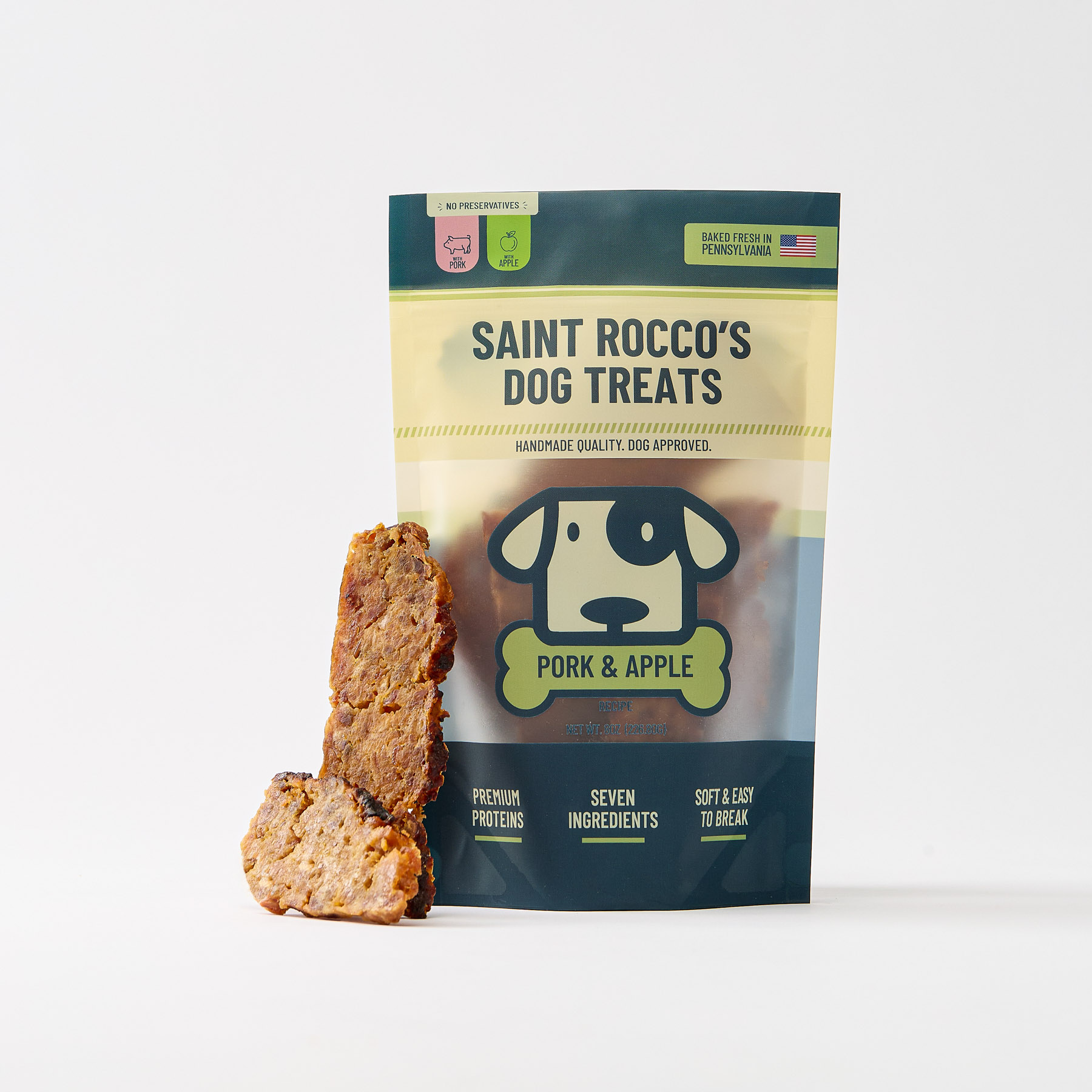 Saint Rocco's-Pork & Apple Dog Treats