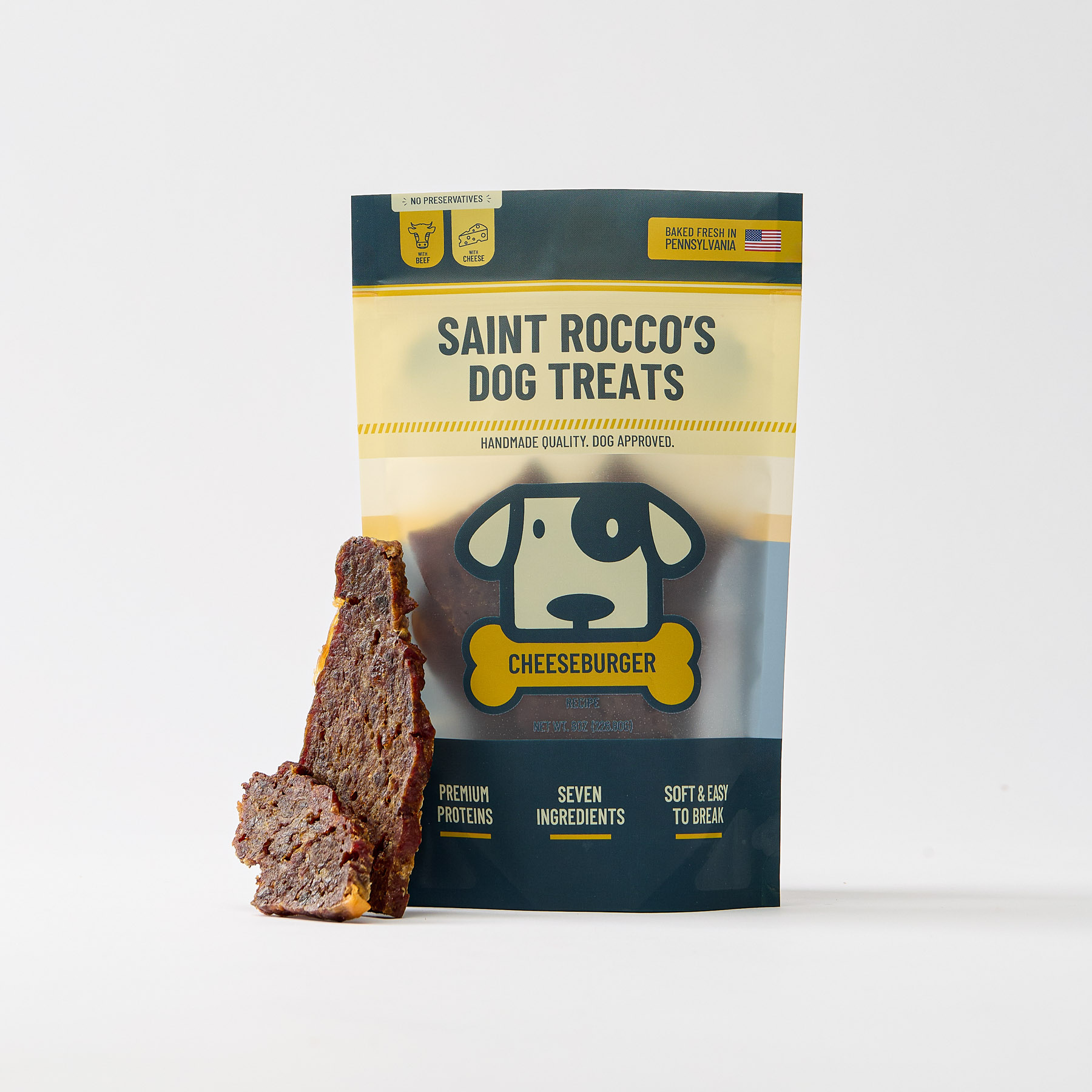 Saint Rocco's-Cheeseburger Dog Treats