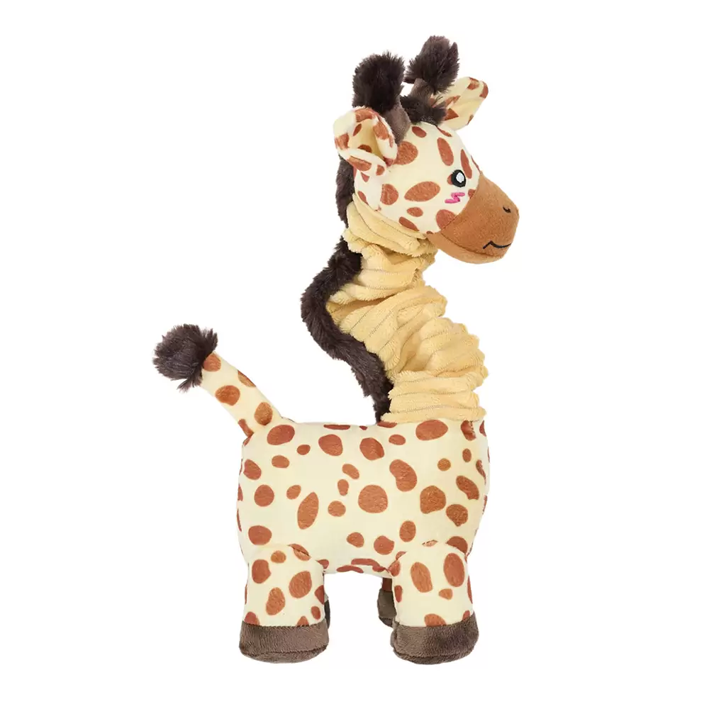 Zippy Paws-Bungee Buddiez Giraffe Plush Dog Toy