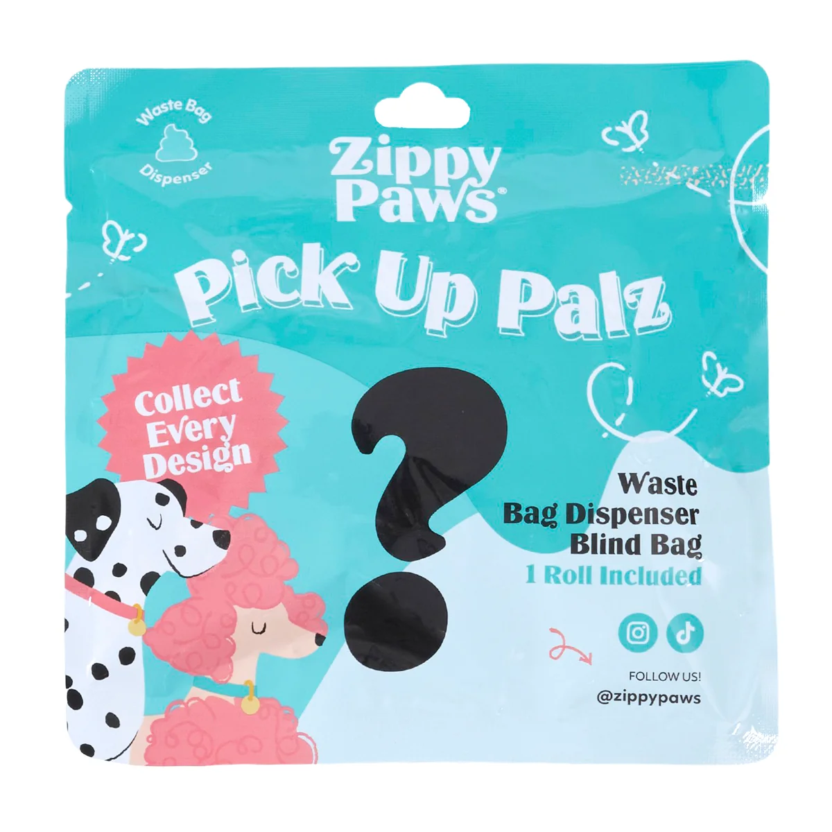 Zippy Paws-Pick Up Palz Waste Bag Dispenser Blind Bag