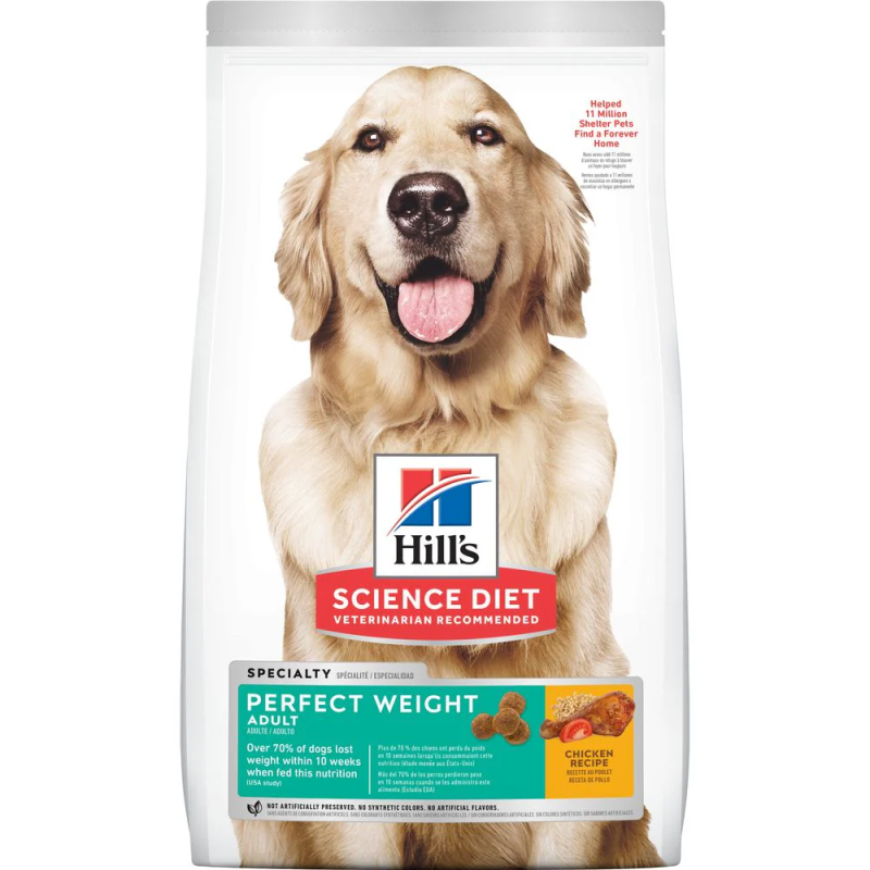 Hill's Science Diet-Adult Perfect Weight Chicken Recipe Dry Dog Food
