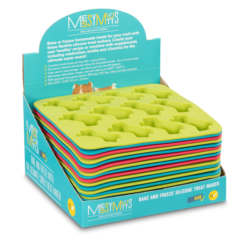 Messy Mutts-Silicone Bake and Freeze Treat Maker
