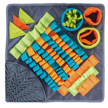 Messy Mutts-Square Forage Mat plus Lick Mat
