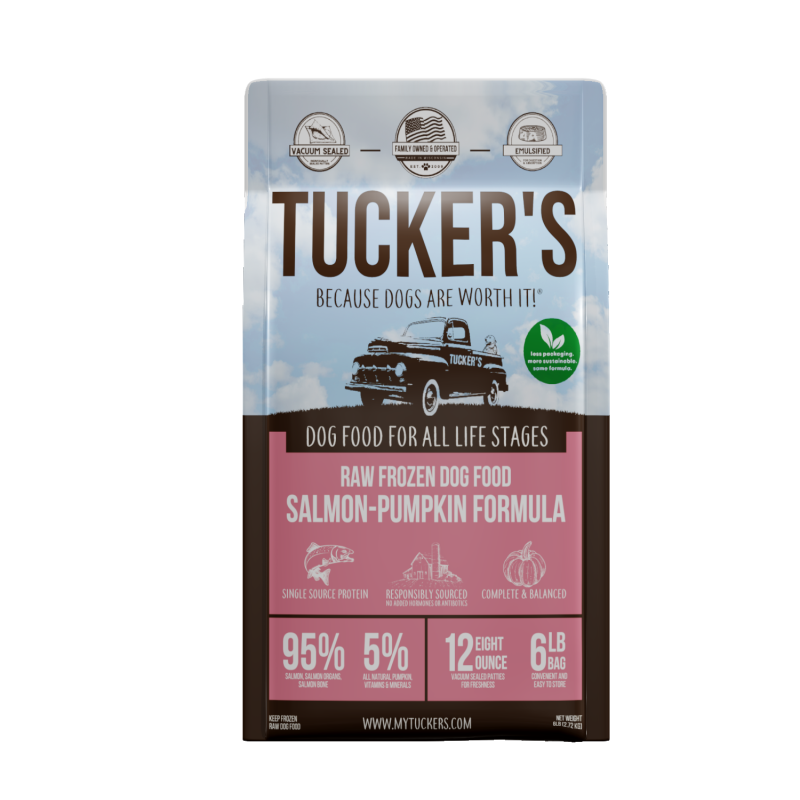 Tuckers-Salmon-Pumpkin Raw Frozen Diet