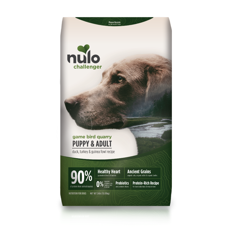 Nulo-Challenger Duck with Turkey & Guinea Fowl Recipe Dry Dog Food
