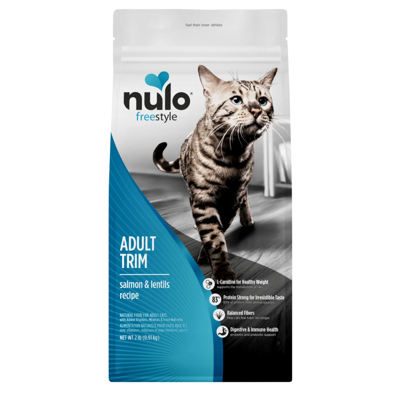 Nulo-FreeStyle Adult Trim Grain Free Salmon and Lentils Dry Cat Food