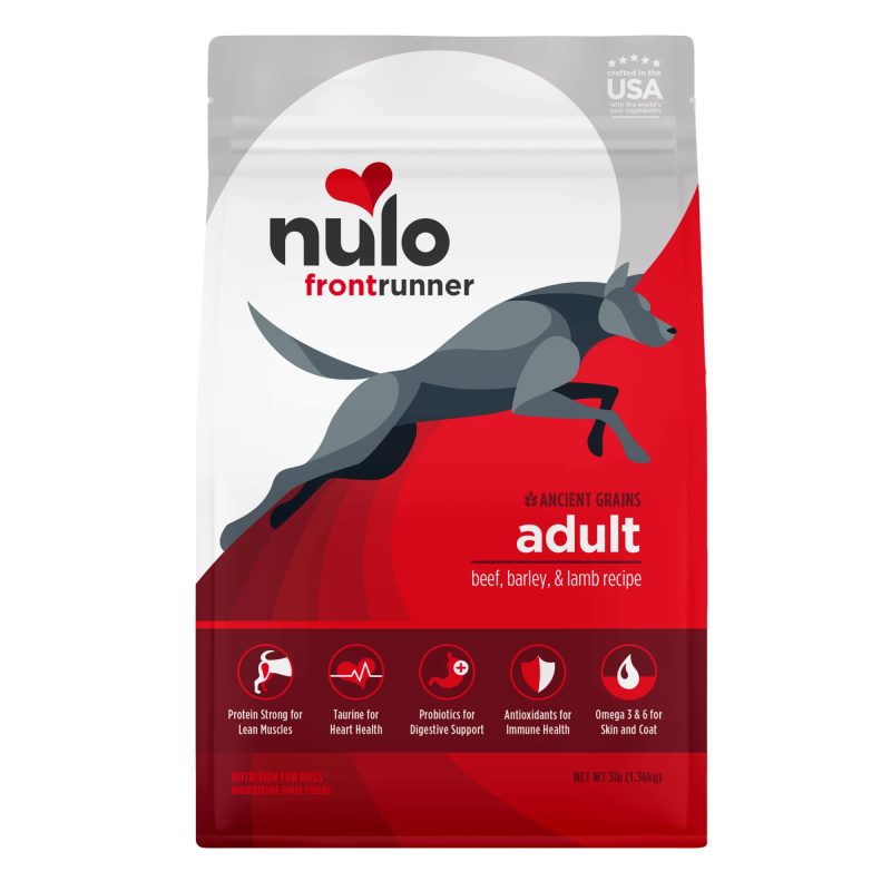 Nulo-Frontrunner Beef with Barley & Lamb Adult Dry Dog Food