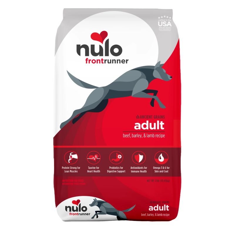 Nulo-Frontrunner Beef with Barley & Lamb Adult Dry Dog Food