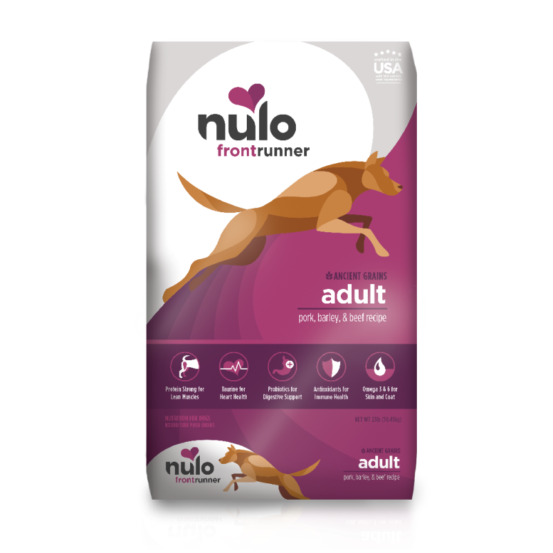 Nulo-Frontrunner Pork with Barley & Beef Adult Dry Dog Food