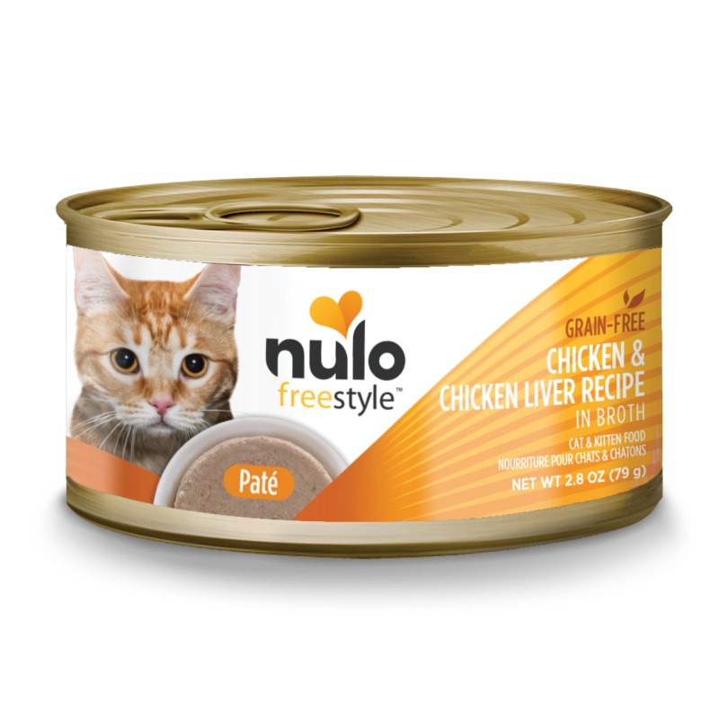 Nulo-Freestyle Cat & Kitten Chicken & Chicken Liver Pate Recipe Wet Cat Food