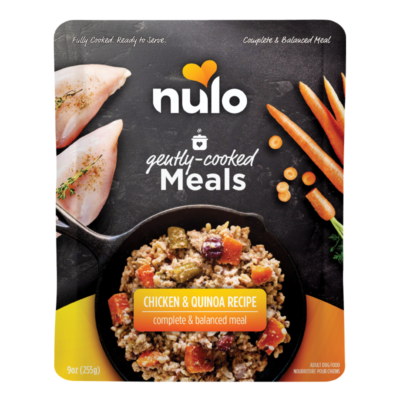 Nulo-Gently-Cooked Meals Chicken & Quinoa Recipe Wet Dog Food Pouch