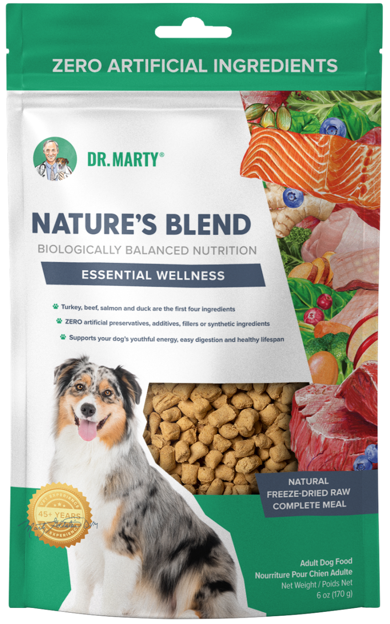 Dr. Marty-Nature’s Blend Essential Wellness Freeze Dried Raw Dog Food
