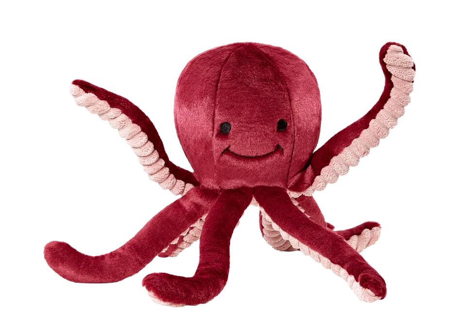 Fluff & Tuff-Olympia Octopus Plush Dog Toy