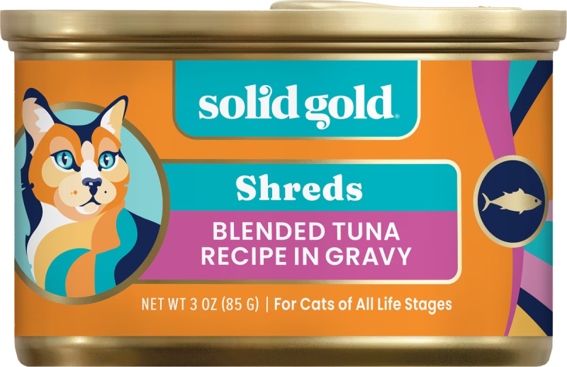 Solid Gold-Five Oceans Grain Free Blended Tuna in Gravy Recipe Canned Cat Food