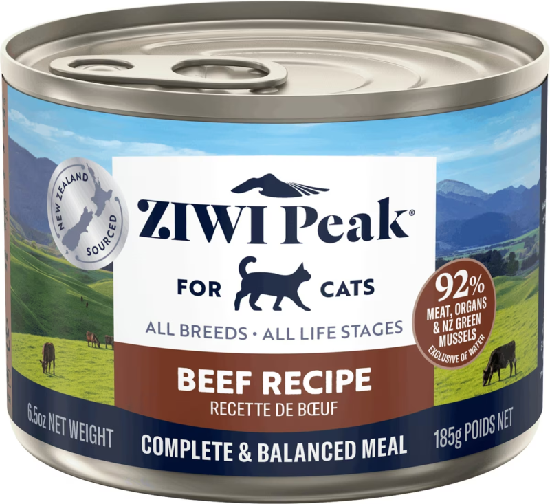 Ziwi Peak-Grain Free Beef Recipe Canned Cat Food