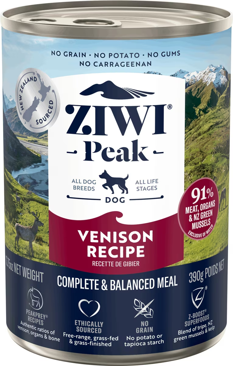 Ziwi Peak-Grain Free Venison Recipe Canned Dog Food