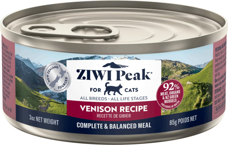 Ziwi Peak-Grain Free Venison Recipe Canned Cat Food