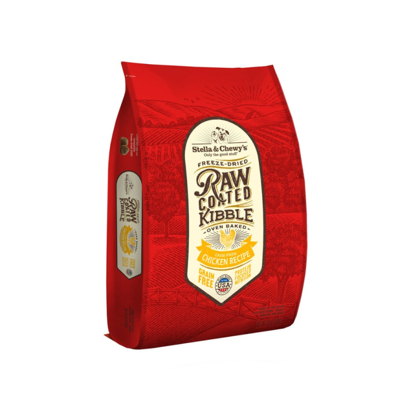 Stella & Chewy's-Raw Coated Kibble Cage Free Chicken Recipe Dry Dog Food