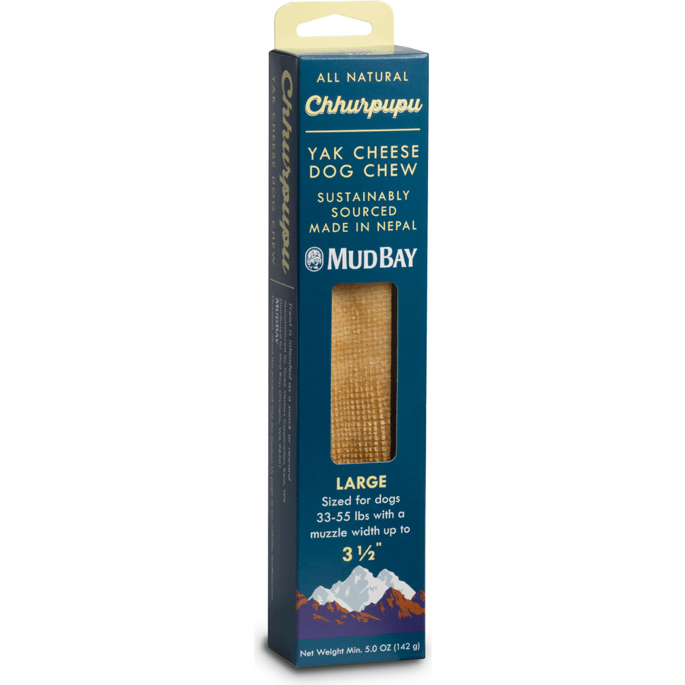 Mud Bay Chhurpupu Yak Chew Dog Treat, Large-