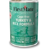 FirstMate Grain Friendly Canned Dog Food, Turkey & Rice, 12.2-oz-