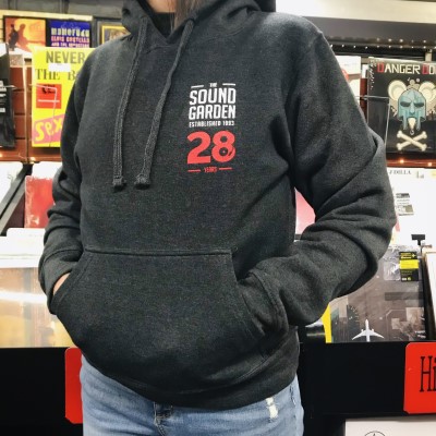 SG Hoodie 28 Years/Black Heather@L@Unisex