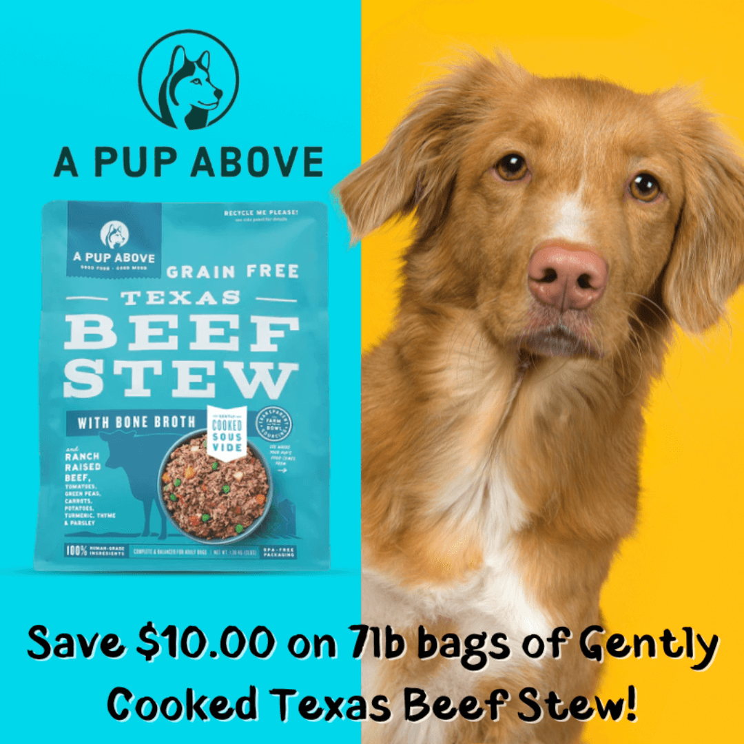 Save $10.00 on 7lb bags of Gently Cooked Texas Beef Stew