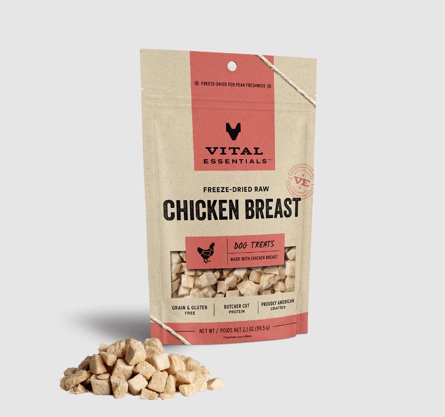 Freeze-Dried Chicken Breast, 2.1oz