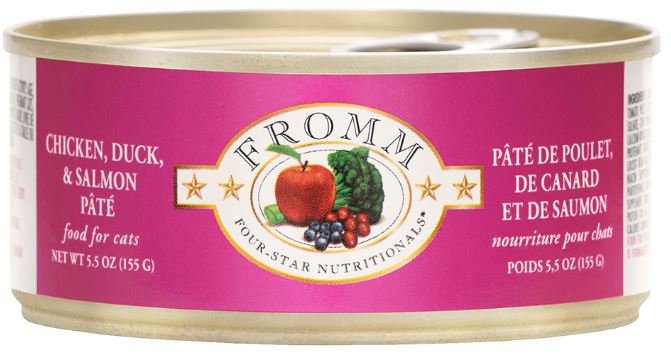 Fromm Cat Pate Chicken, Duck & Salmon Recipe